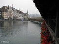 Die Kapellbrücke von der Bahnhofstrasse aus