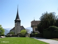 Kirche neben dem Schloss Spiez