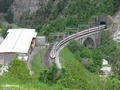 RABe 503 auf der Ticinobrücke bei Valle