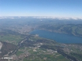 Thuner See, am Ende Thun, unten links Wimmis