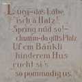 Hausinschrift