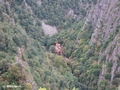 Da unten führte unser Rückweg lang, man sieht das Gasthaus Königsruh von oben