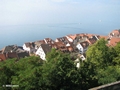 Blick vom Schlossgarten Neues Schloss auf Unterstadt und Bodensee