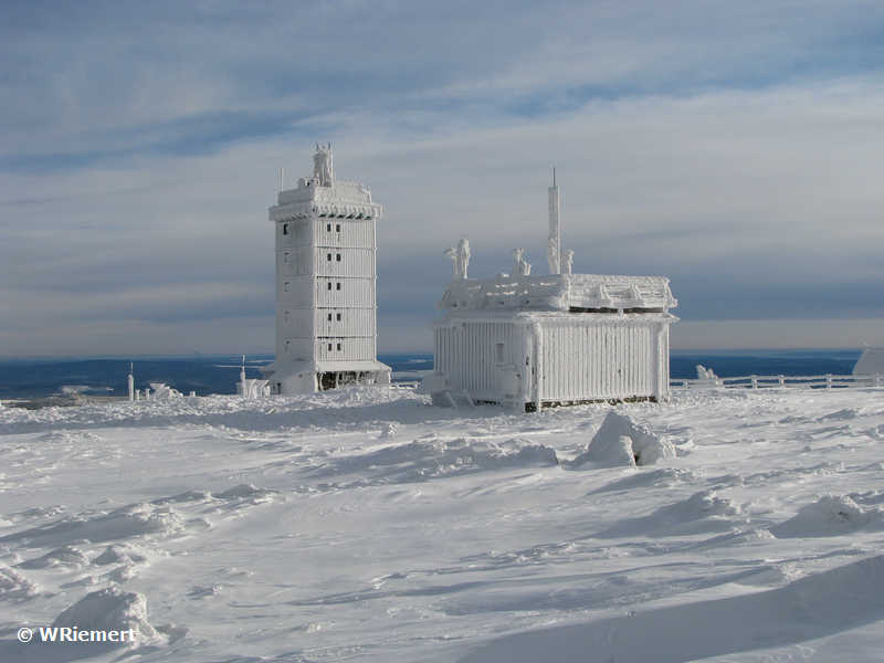 Zur Bildergalerie 'Brocken' bitte hier klicken! Wetterstation