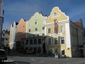 Das Rathaus am unteren Stadtplatz