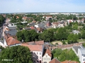 Blick über die Stadt in Richtung Westen