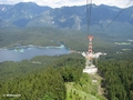 Seilbahn Zugspitze, der einzige Zwischenmast