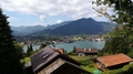 Wanderung über den Tegernseer Höhenweg nach Tegernsee, Blick auf Rottach-Egern