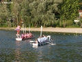 Seefest, Fischerstechen > ein Boot gewinnt