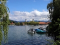 Blick vom Seedamm, St. Stephan und Münster Unserer Lieben Frau