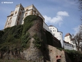 Abstieg über den Wehrgang Veste Oberhaus