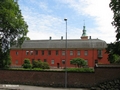 Halmstads slott, vom Södravägen aus