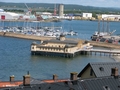 Kallbadhus von der Festung aus