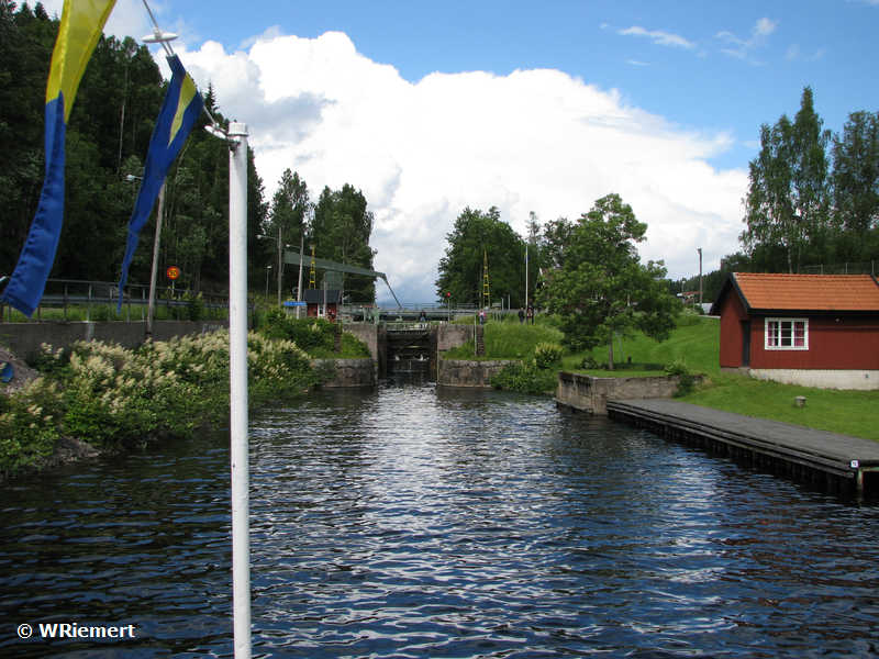 Zur Bildergalerie 'Dalslandkanal' bitte hier klicken Schleuse