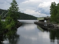 Drehbrücke nach der 20ten Schleuse