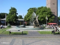 Trelleborg, der Brunnen auf dem Stortorget