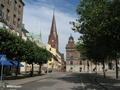 Stortorget mit Rådhuset und S:t Petri kyrka