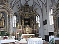 Altar der Pfarrkirche St. Peter und Paul und zum heiligen Nikolaus