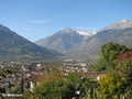 Blick vom Tappeinerweg in Richtung Algund