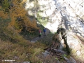 Wanderweg, fast unten in der Schlucht