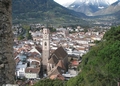 Blick vom Pulverturm auf die Altstadt mit St. Nikolaus