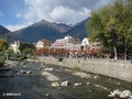 Meran, auf der Thermenbrücke