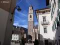 Sankt Nikolaus Stadtpfarrkirche aus der Passeiergasse