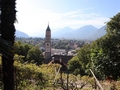 Meran mit der Pfarrkirche St. Nikolaus