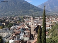 Meran mit der Pfarrkirche St. Nikolaus