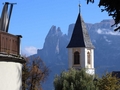 Klobenstein, Blick in Richtung Schlern