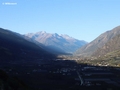 Blick ins Vinschgau mit dem Ortler