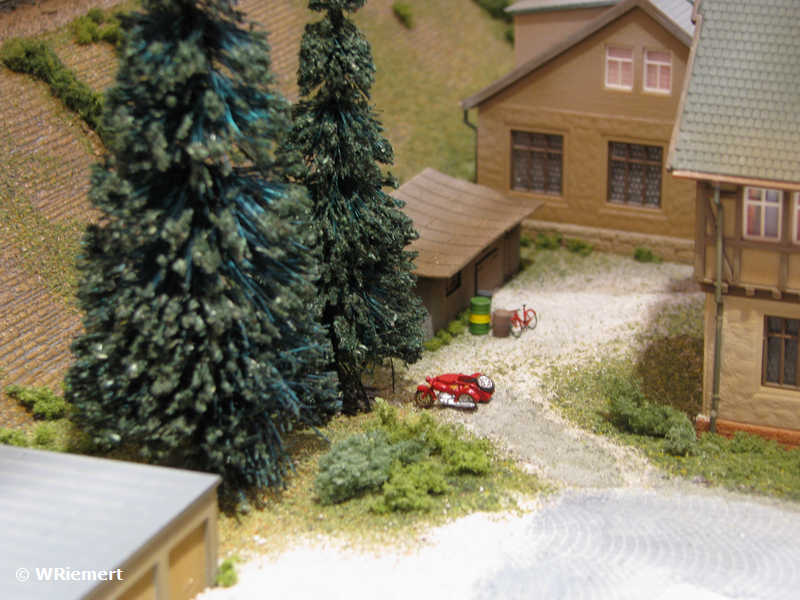 Im Hinterhof der Feuerwache