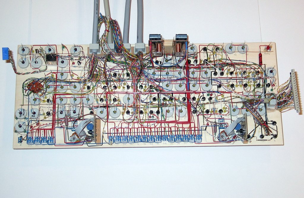 Verdrahtungsseite Stellpult Bf Schönried